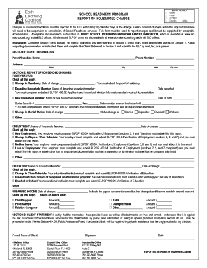 ELPOP 400.16 Report of Household Change