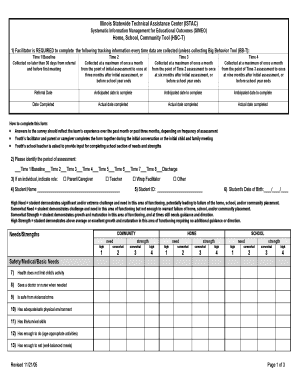 Illinois HSC-T Assessment Form