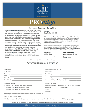 Advanced Business Interruption - Logodoc - documents insuranceinstitute