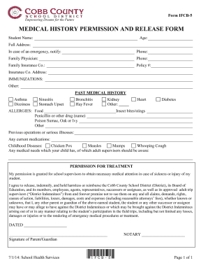 Permission to Administer Over the Counter Medication