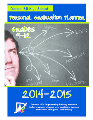 Denton ISD High School Graduation Planner