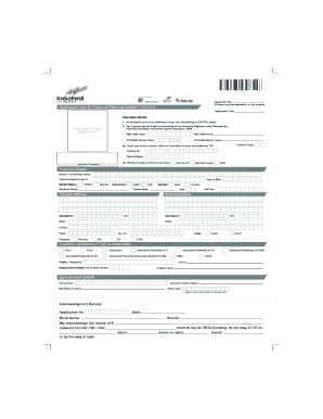 Financial Planning Advisor Application Form