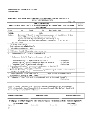 BORTEZOMIB (VELCADE)CYCLOPHOSPHAMIDE (CYTOXAN) DEXAMETHASONE