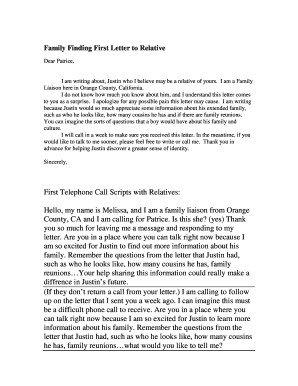 First Letter and Telephone call Scriptsdoc - nrcpfc