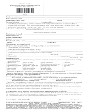 AUTHORIZACIÓN PARA DIVULGAR INFORMACIÓN