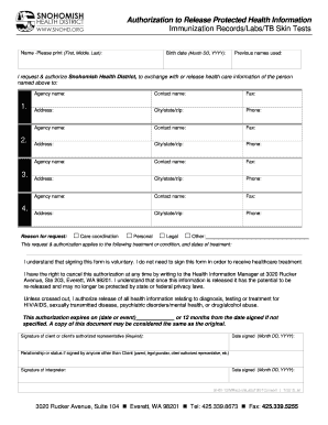 Authorization to Release Protected Health Information