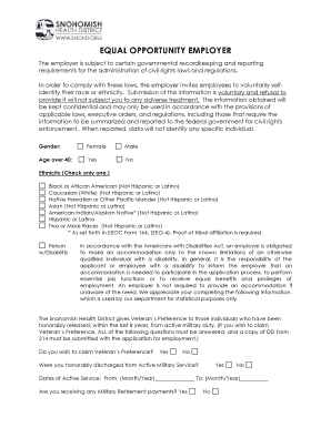 EEO Self-Identification Form