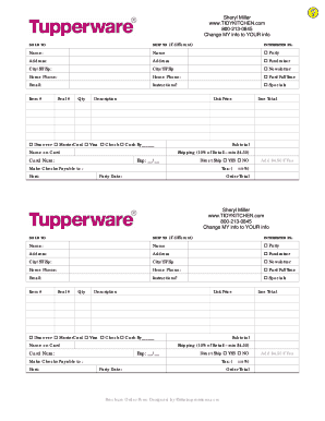 Brochure Order Form