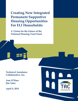 Request letter for tables and chairs - Creating New Integrated Permanent Supportive Housing - tacinc