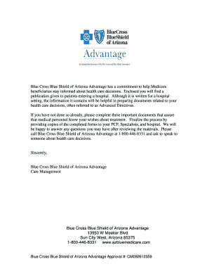 Arizona Durable Health Care Power of Attorney
