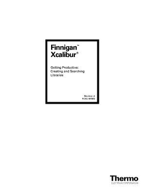Finnigan Xcalibur User Survey Form