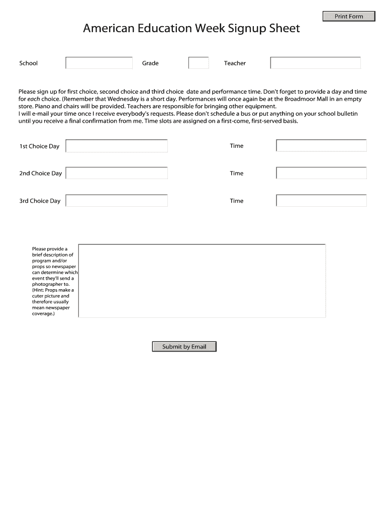 Form preview
