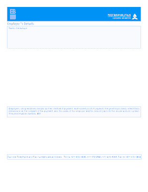 Hospitality Group Funeral Insurance Scheme Application Form