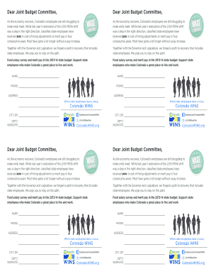 Colorado State Employee Salary Survey Request