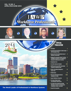 IAWP 2014 Ballot