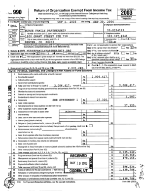 IRS Form 990 Exempt Organization Tax Return