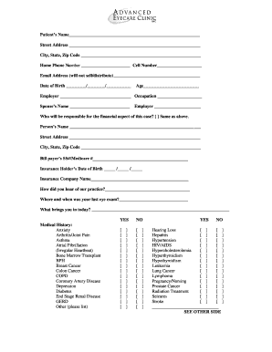 Patient Intake Form