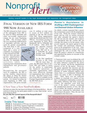 IRS Form 990 Final Version