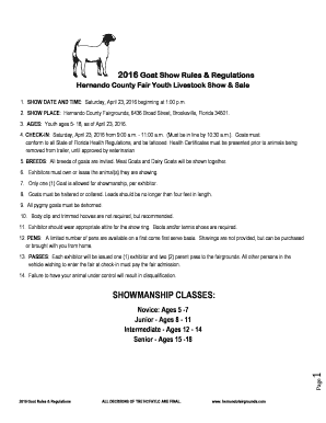 Livestock bill of sale template - Hernando County Fair Youth Livestock Show amp Sale