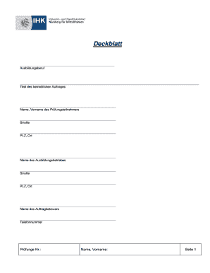 Betrieblicher Auftrag Erklärung