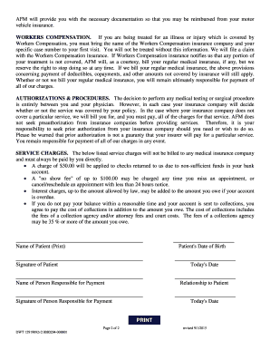 Financial Responsibility Agreement