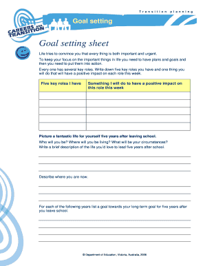 Transition Planning Career Pathway Planning