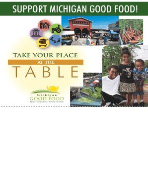 Michigan Good Food Charter Resolution of Support
