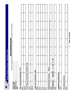 Routine Diabetes Encounter Form