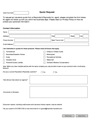 Form preview
