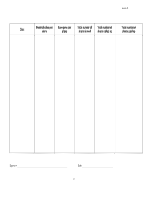 Form L.41 Shareholder Information
