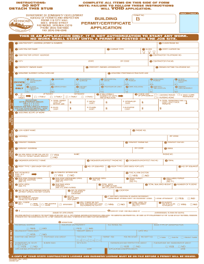 Virginia Building Permit Application