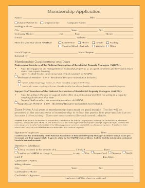 NARPM Membership Application