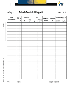 Anhang 1 Technische Daten der Enthrtungsgerte Seite