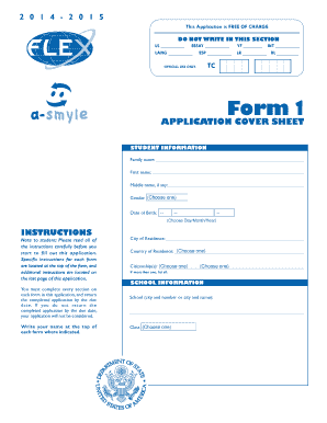 Student Exchange Program Application