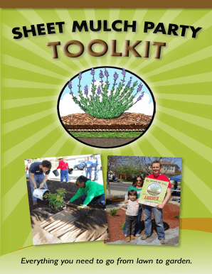 Sheet Mulch Party Toolkit