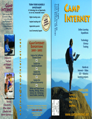 Eposter template - In t e r n e t C Turn Your Schools Investment Camp Internet - rain