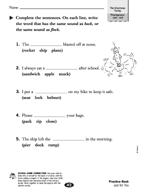 The Enormous Turnip Phonics and Spelling Worksheet
