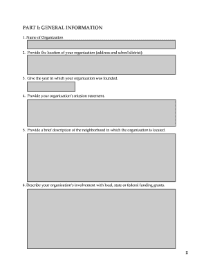 Organization Profile Form