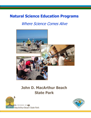 MacArthur Beach State Park Science Education Program