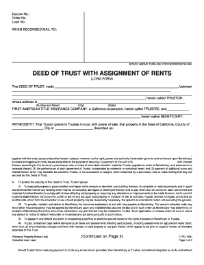 Assignment trust deed - ntc full form in education