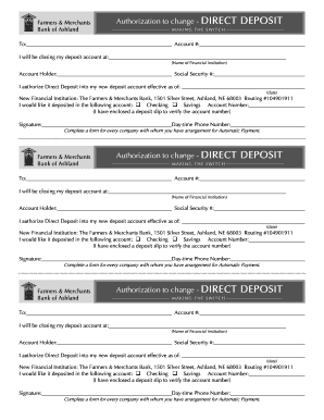 Bank Account Closure Form