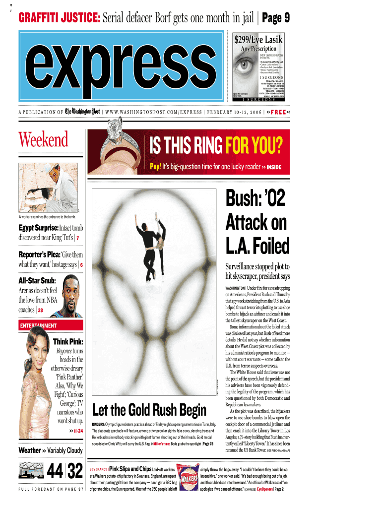0 5XTS 8B C78B A86 5 A H D - Washington Post Preview on Page 1