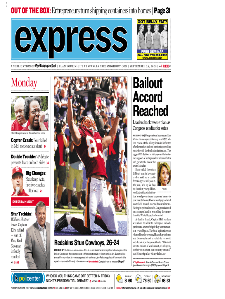 1PXdc 0RRaS ATPRWTS - Washington Post Preview on Page 1