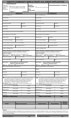 Dakota Community Bank Credit Application