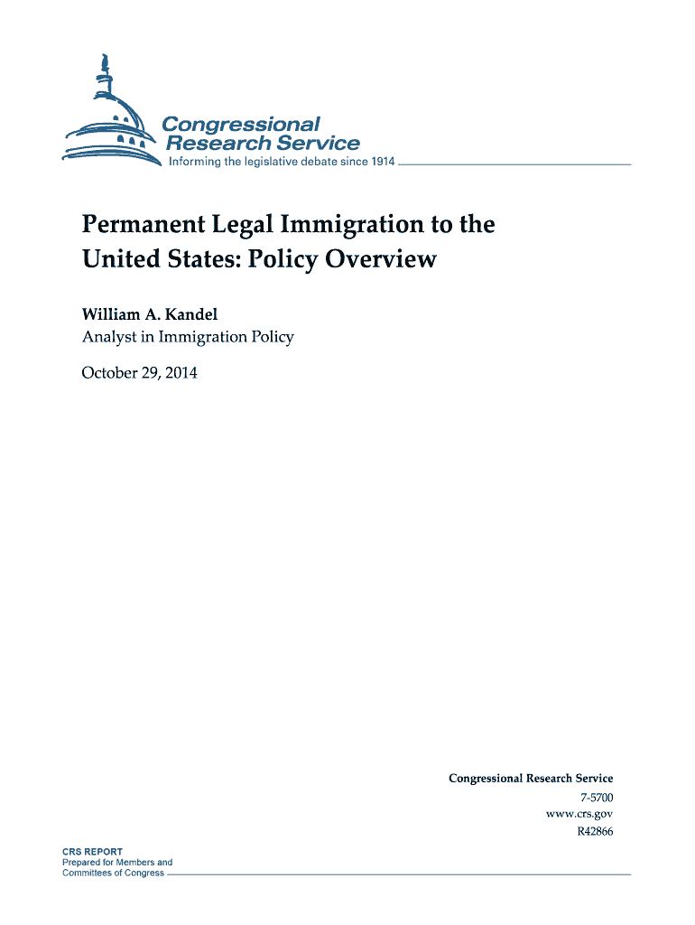 Permanent Legal Immigration to the Preview on Page 1