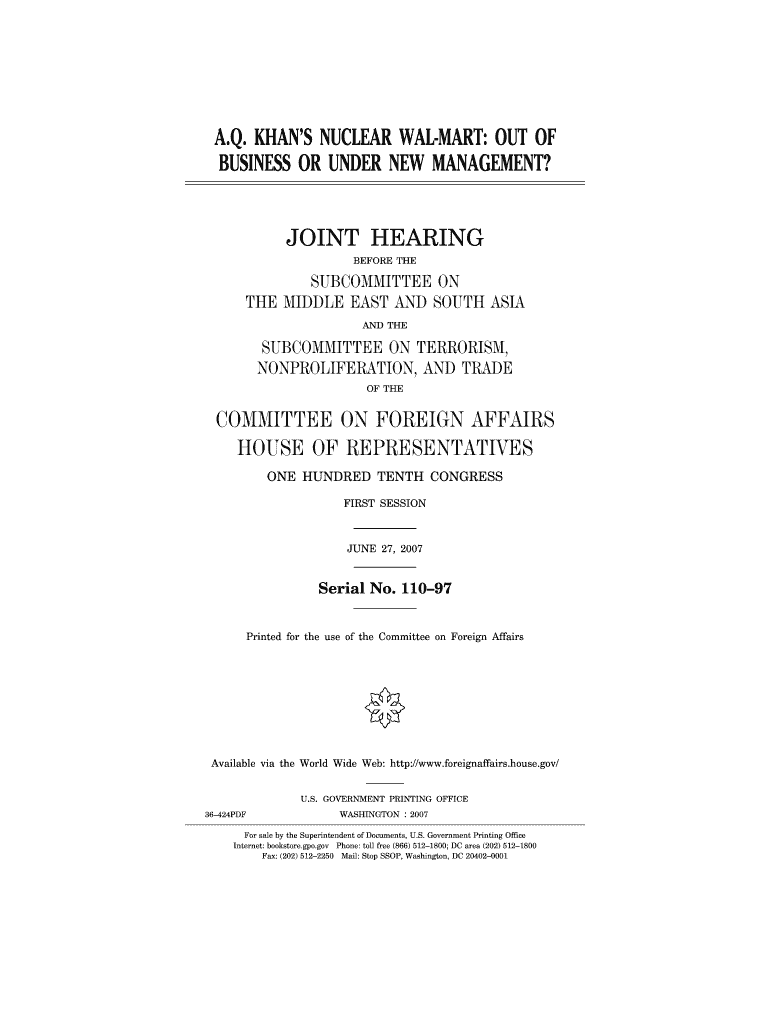 KHANS NUCLEAR WAL-MART: OUT OF Preview on Page 1