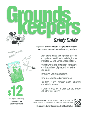 Safety Guide Order Form