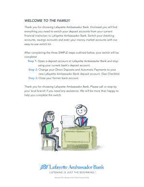 Lafayette Ambassador Bank Switch Kit