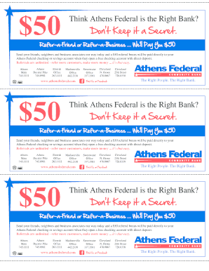 Athens Federal Refer-a-Friend Form