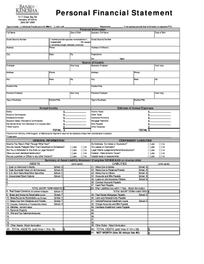 filled out form